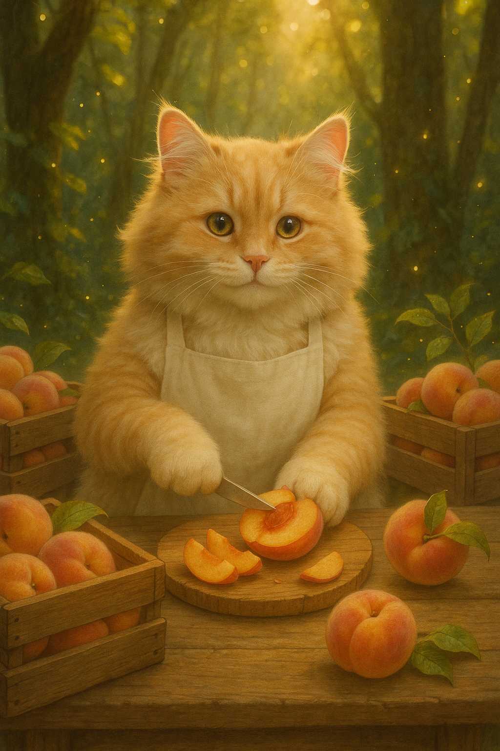 Пушистик и персиковое варенье